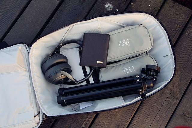 书包内部隐藏物品示意图